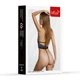 Комплект жіночої білизни Set body and neckband 11030 Синій/Чорний 3XL - изображение 4