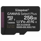 Карта пам'яті Kingston microSD 256GB C10 UHS-I A1 V10 R150MB/s (SDCS3/256GBSP) - зображення 1