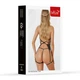 Комплект женского белья Set top and thong 11025 Черный 3XL - изображение 4