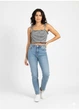 Топ для кормящих мам H&M XL Черно-белый 1155474_клетка - изображение 2