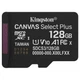 Карта памяти Kingston microSD 128GB C10 UHS-I A1 V10 R150MB/s (SDCS3/128GBSP) - изображение 1