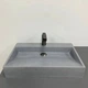 Умывальник накладной VBI VIESTE 600х380 прямоугольный, серый матовый (VBI-016800) - изображение 1
