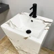 Умывальник напольный VBI ALATRI 440х380 прямоугольный, с узором (VBI-019014) - изображение 3