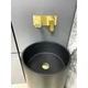 Умывальник напольный VBI CATANIA 385х385 круглый, черный матовый (VBI-019021) - изображение 3