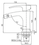 Змішувач для біде Koer KB-20007-04 (Колір хром+білий) (KR5158) KR5158 - изображение 2