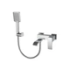 Змішувач для ванни з коротким зливом Koer KB-41007-01 (Колір хром) (KR3454) KR3454 - изображение 1