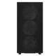 Комп'ютерний корпус DeepCool CH560 Digital Black без блока живлення з бічною панеллю із загартованого скла та цифровим дисплеєм (R-CH560-BKAPE4D-G-1) - зображення 3