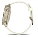 Смарт-годинник Garmin Venu 4 41 mm Lunar Gold with Bone Silicone Band (010-03013-00/40) - изображение 4