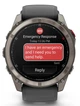 Смарт-годинник Garmin Fenix 8 Pro 51 mm AMOLED Carbon Gray DLC Titanium with Black/Pebble Gray (010-03199-00/01) - изображение 2
