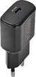 Мережевий зарядний пристрій Brevia ePower USB-C PD3.0 20W Black (45020CB) - зображення 3