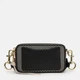 Сумка кросс-боди через плечо женская из натуральной кожи маленькая Marc Jacobs BG-MJ-09 Черная (191267990545) - изображение 3