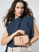 Сумка кросс-боди через плечо женская из натуральной кожи маленькая Marc Jacobs BG-MJ-11 Розовая (196611041461) - изображение 2