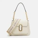 Сумка кросс-боди через плечо женская из натуральной кожи маленькая Marc Jacobs BG-MJ-25 Белая (196611021616) - изображение 1