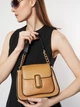 Сумка кросс-боди через плечо женская из натуральной кожи маленькая Marc Jacobs BG-MJ-23 Коричневая (196611021678) - изображение 2
