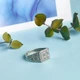 Каблучка срібна Сфери ЛК-0189ч * - зображення 2