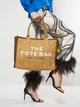 Сумка шоппер женская тканевая Marc Jacobs Women's The Large Tote BG-MJ-35 Бежевая (191267949994) - изображение 2