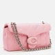 Сумка кросс-боди через плечо женская из натуральной кожи средняя Coach Tabby Shoulder Bag 26 With Pillow Quilting BG-COA-76 Розовая (195031264221) - изображение 4