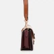 Сумка кросс-боди через плечо женская из натуральной кожи средняя Coach Large Morgan Square Crossbody Bag BG-COA-109 Бежевая (195031867217) - изображение 5