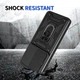 Чехол Hide Shield для Motorola Moto G86 5G бампер противоударный с подставкой кольцом Black - изображение 7