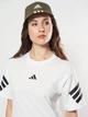 Кепка Adidas 3-Stripes Cotton Twill Baseball Performance II3511 OSFY 54 Оливковая (4066763593773) - изображение 2