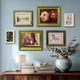 Набір декоративних фоторамок The Frame Depot на стіну, 6 шт, вінтажний колаж для оформлення інтер’єру (glided_set) - зображення 7