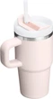 Термокружка Stanley Quencher H2.0 Rose Quartz с ручкой и трубочкой 591мл Розовый - изображение 1