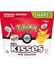 Шоколадные конфеты Hershey's Kisses Milk Chocolate Pokemon 151 Candy 286г - изображение 1