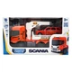 Спецтехника TechnoDrive серии Big Truck – эвакуатор Scania с машиной (свет, звук) (6408KS) - изображение 2