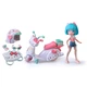 Кукла 4SF Manga Dolls Hello Kitty Красавица Пинк на скутере (HKTF3000) - изображение 2