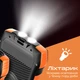 Батарея універсальна Promate 20000mAh PD/20W, QC/3/0, Solar, QI, IP65 (solartank-20pdqi.black) - зображення 5