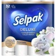 Туалетная бумага Selpak Deluxe 3 слоя 32 рулона (8690530044753) - изображение 5