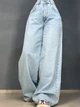 Джинси жіночі Its Basic 3096-FS4 palazzo широкі 40 блакитні - зображення 6