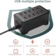 Зарядна станція багатопортова ILEPO на 10 USB портів 50 Вт / мережевий мультизарядний пристрій (19011) - зображення 8