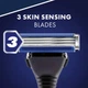 Станок Gillette Sensor3 (6) Sensitive - зображення 4
