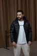 Куртка чоловіча демісезонна Ellesse пуховик чорна, розмір XL - изображение 6