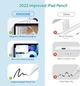 Стилус для iPad Kingone с Magnetic Wireless Charging, Palm Rejection - изображение 3