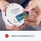 Детектор угарного газа X-Sense со сменной батареей, сигнализацией и ЖК-экраном, датчиком концентрации CO с кнопкой проверки и светодиодным индикатором состояния, соответствует стандарту EN 50291, CO03B 2026 - изображение 9