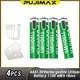 PUJIMAX 4 AAA 1.5V 1100mWh перезаряджувані літієві батареї, включає кейс та кабель Type-C для зарядки, стабільна напруга, висока продуктивність, підходять для пультів дистанційного керування, будильників, дзвінків, бездротових мишей, дронів - изображение 1