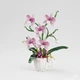 Конструктор Квітка орхідея в гірші Orchid Flowers Bouquet 3D 567 деталей Різнокольоровий (28417) - зображення 6