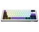 Клавиатура игровая механическая HATOR HK-60-WV Wireless Hellyberry Switch USB, 2,4 ГГц, Bluetooth 5.3 White-Violet - изображение 2