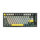 Ігрова механічна бездротова клавіатура AJAZZ AK820 Pro / Три режими підключення / Flying Fish Switch / Grey - зображення 1