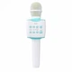 Микрофон с караоке, Bluetooth, AUX, 1200 мАч, HOCO BK5 Cantando, Голубой (133850) - изображение 1