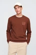 Свитшот Gap 52(XL) Коричневий (132926) - изображение 1