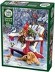 Puzzle Cobble Hill Zimowy dzień 1000 elementów 113009 (625012402118) - obraz 1