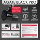 ТЕН для рушникосушки Onlyheat Agate Black Pro 0.6 кВт (прихований монтаж) - зображення 2