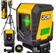 Лазерный уровень JCB 20 м с самовыравниванием и крестовым нивелированием + штатив - изображение 1