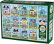 Puzzle Cobble Hill Sklepy nad morzem 1000 elementów 113555 (625012403092) - obraz 1