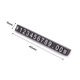 Набор пластиковых ценников Lesko SJX-HDY-XH-0-9 Black+White 45*3*5 мм с цифрами 100 шт на витрину - изображение 5