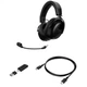 Навушники HyperX Cloud III S Wireless/USB-A/USB-C Black (A59YZAA) HyperX A59YZAA 926344 - зображення 7