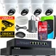 Комплект мониторинга Force 4x IP камера 8 Мп с ночной сьемкой - изображение 1